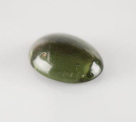 Lot #8674 Moldavite Cabochon Gemstone - Image 3