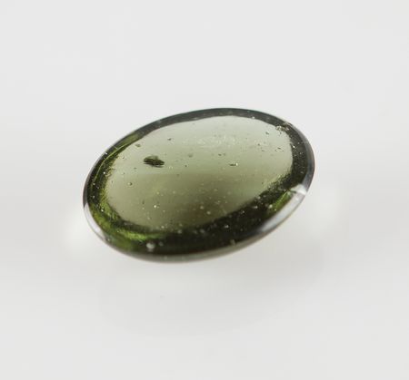 Lot #8674 Moldavite Cabochon Gemstone - Image 4