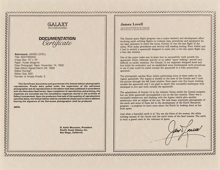 Lot #8112 James Lovell (10) Signed 'Sightseeing' Photographic Prints - Each 16? x 19.75? - Image 2