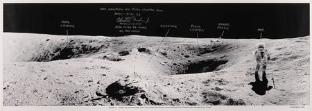 Lot #8378 Charlie Duke Oversized Signed Photograph - Image 1