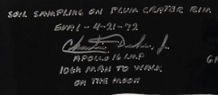 Lot #8378 Charlie Duke Oversized Signed Photograph - Image 2