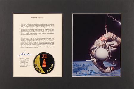 Lot #8072 Gemini 12 Flown Patch - From the Personal Collection of Gordon Cooper - Image 1
