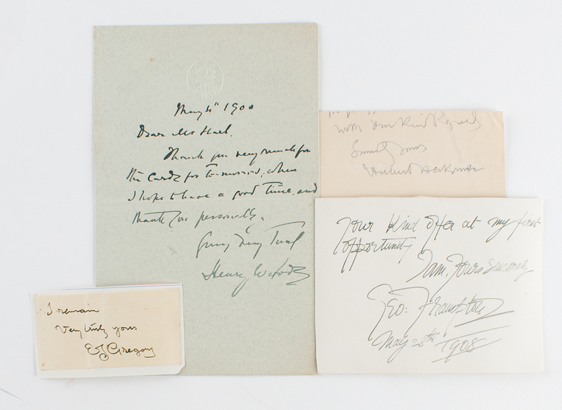 Lot 580 British Artists (4) Signed Items