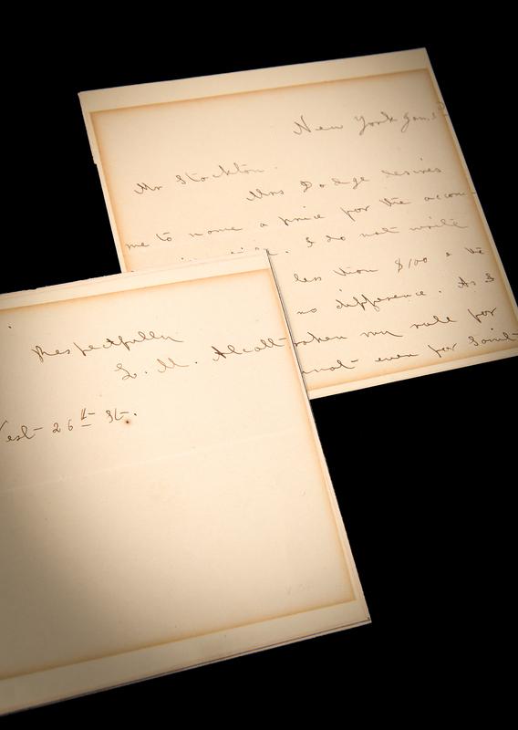 Lot 604 Louisa May Alcott Autograph Letter Signed: 