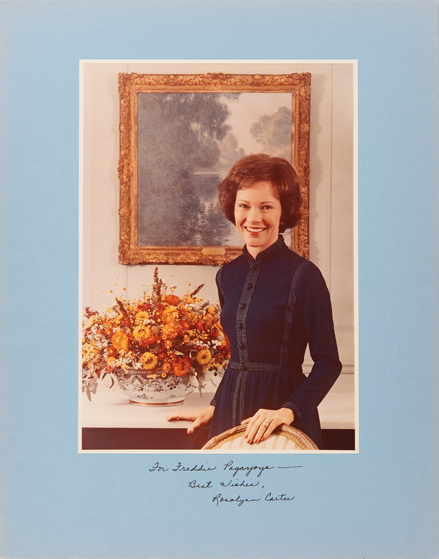 Lot 77 Rosalyn Carter Signed Photograph