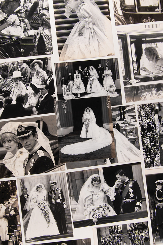 Lot 394 Princess Diana (21) Original Vintage Wedding Photographs