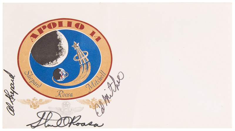 Lot 520 Apollo 14 Crew-Signed Cover