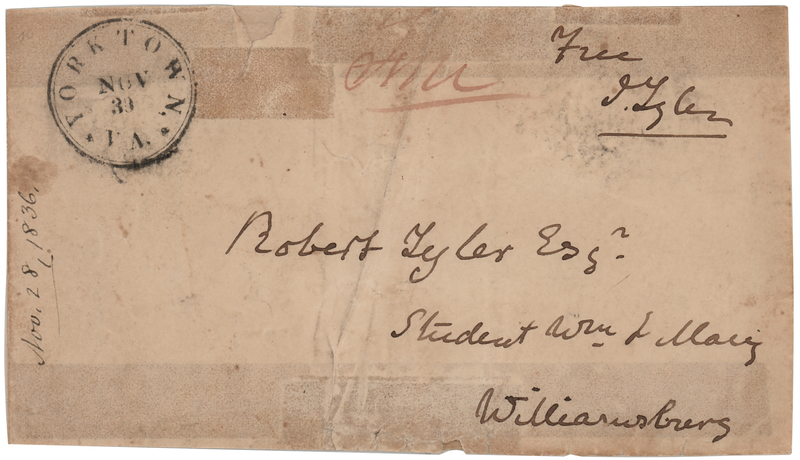 Lot 203 John Tyler Signed Free Frank