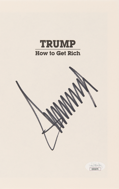 Lot 200 Donald Trump Signature