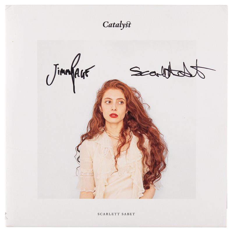 Lot 766 Led Zeppelin: Jimmy Page Signed Album - Catalyst (Ltd. Ed. #36/156)