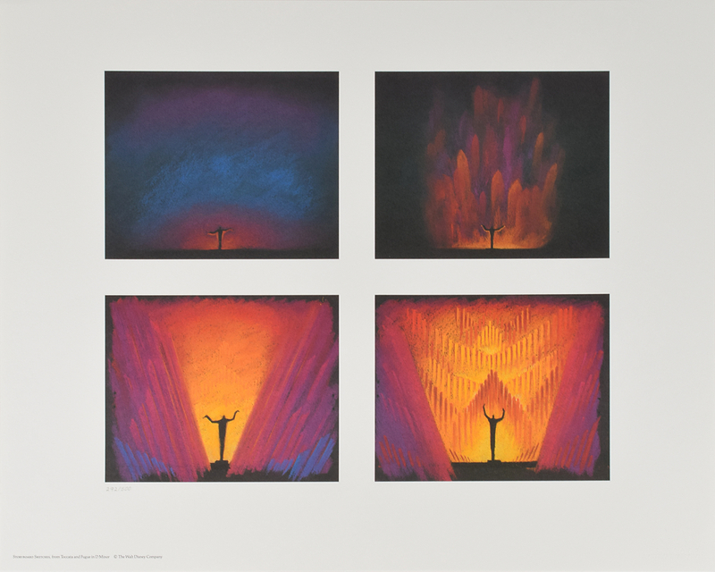 Lot 598 Disney Art Program Portfolio: Fantasia (Ltd. Ed. #292/500)