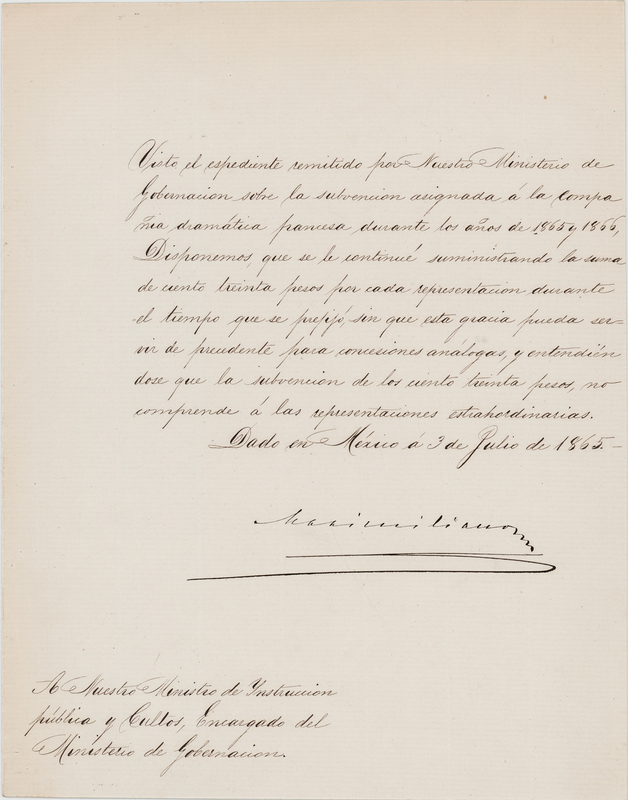 Lot 379 Maximilian I of Mexico Letter Signed