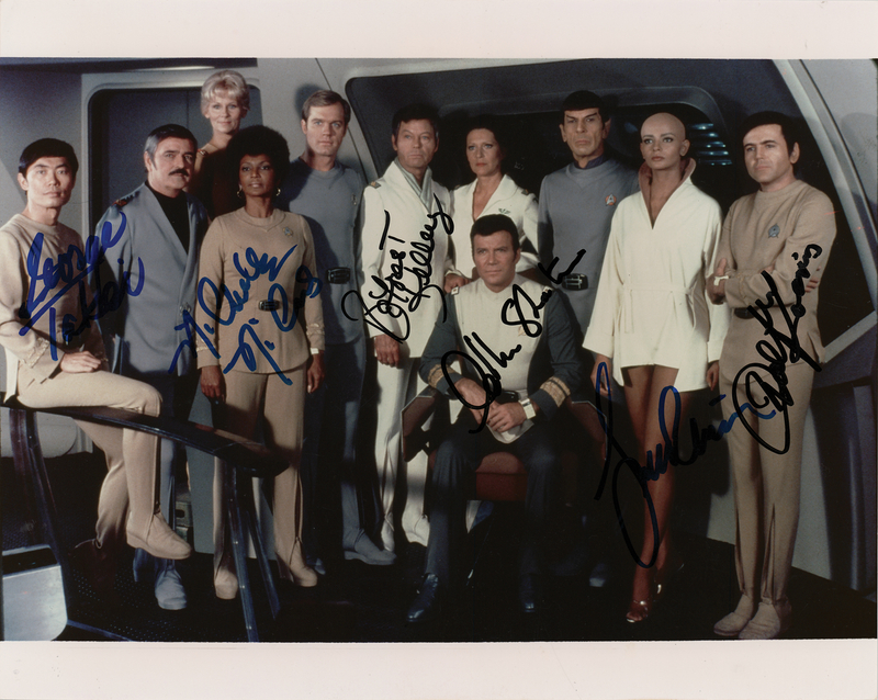 Lot 914 Star Trek Signed Photograph