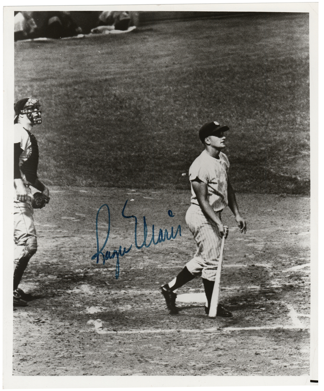 Lot 957 Roger Maris Signed Photograph