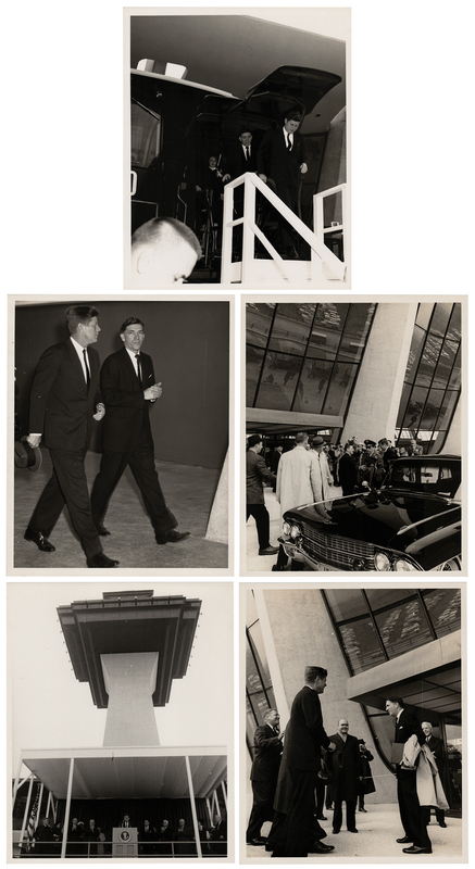 Lot 142 John F. Kennedy and Dwight D. Eisenhower (11) Original Vintage Photographs