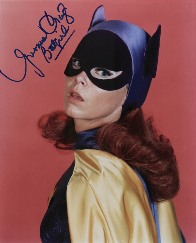 Lot 841 Batman: Yvonne Craig Signed Photograph