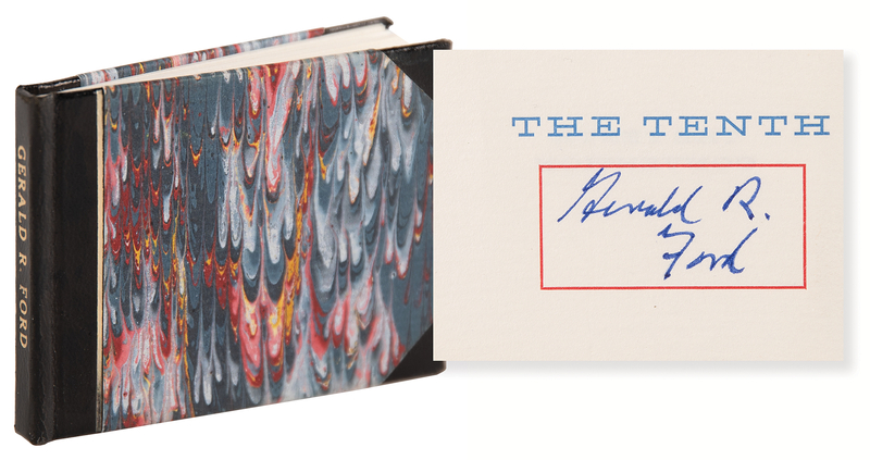 Lot 97 Gerald Ford Signed Book - The Tenth Convention (Ltd. Ed., 