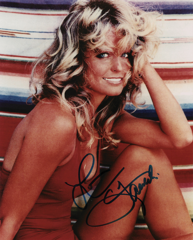 Lot 863 Farrah Fawcett Signed Photograph