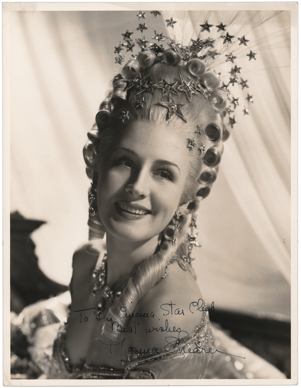 Lot 912 Norma Shearer Oversized Signed Photograph