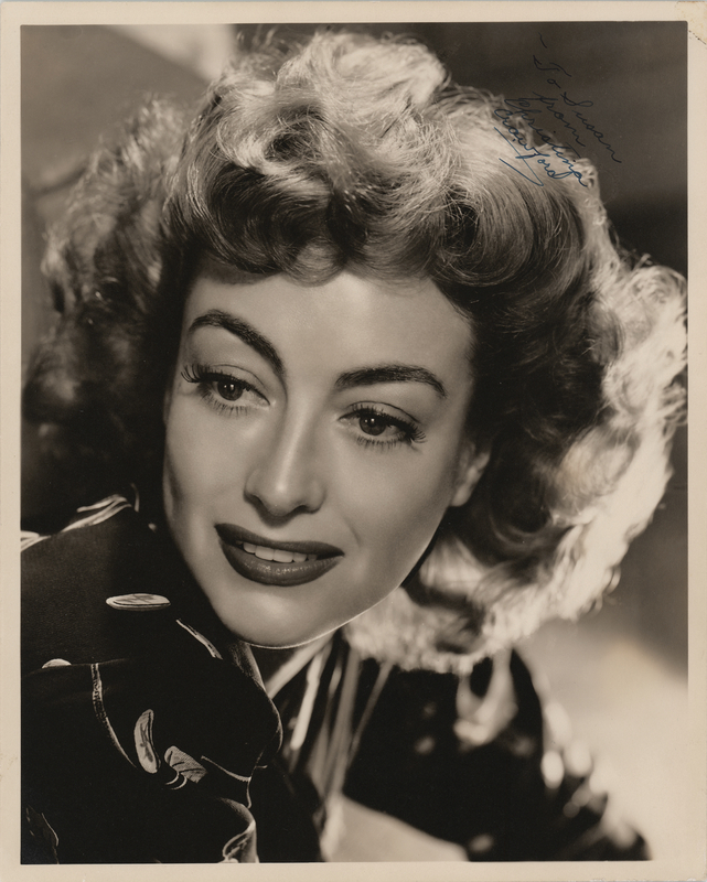 Lot 856 Christina Crawford Signed Photograph
