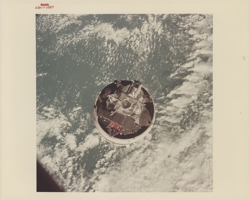 Lot 531 Apollo 9 Original 'Type 1' Photograph - Lunar Module Spider