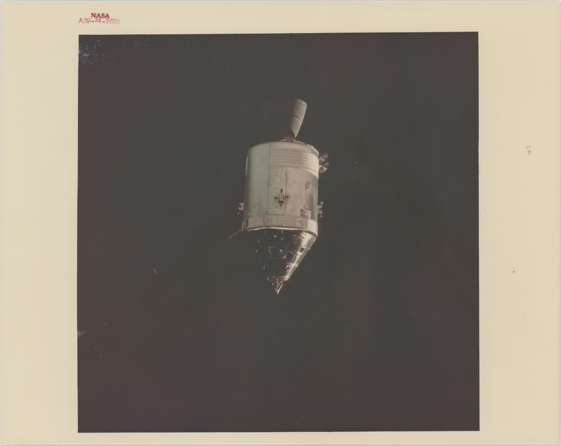 Lot 532 Apollo 9 Original 'Type 1' Photograph - Command Module Gumdrop