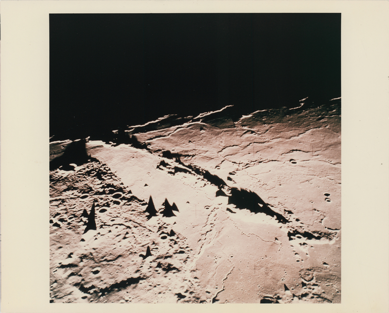 Lot 522 Apollo 15 Original Vintage Photograph - Aristarchus Plateau