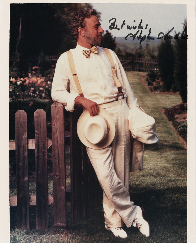 Lot 729 Stephen Sondheim Signed Photograph