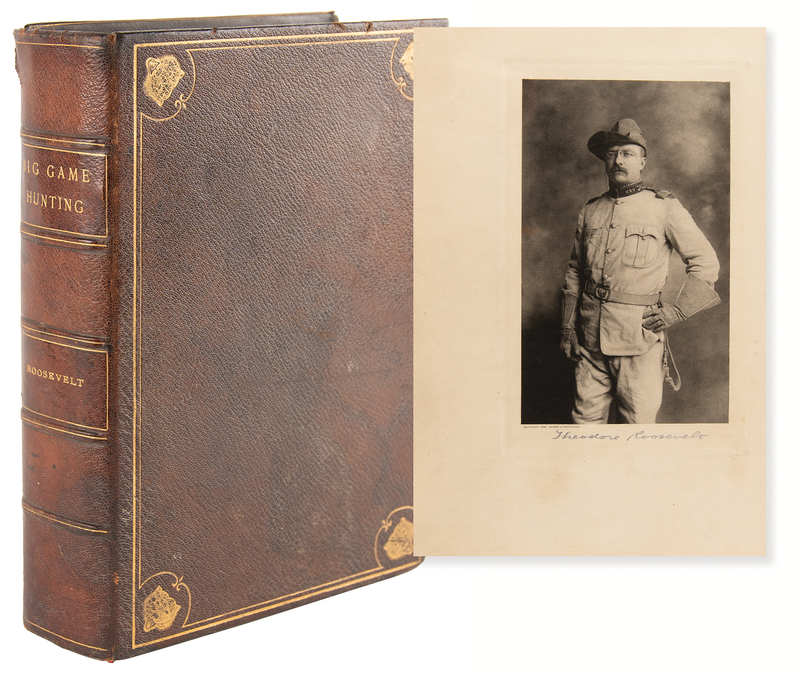 Lot 16 Theodore Roosevelt Signed Book - Big Game Hunting (Ltd. Ed. #60/1000)