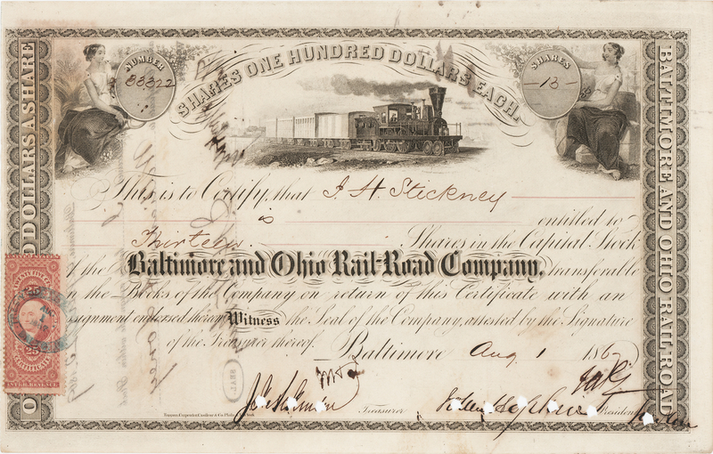 Lot 352 Johns Hopkins Document Signed