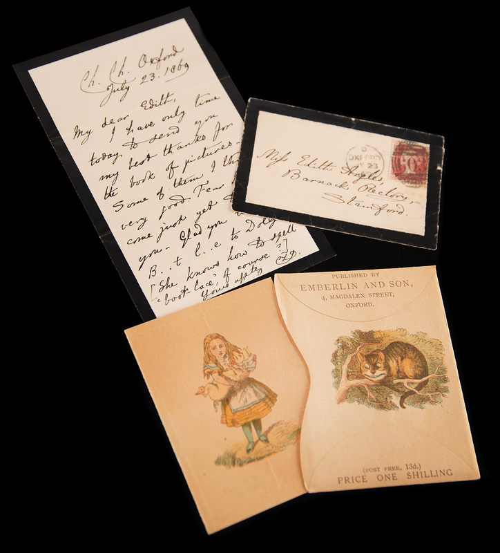 Lot 613 Charles L. Dodgson Autograph Letter Signed: 