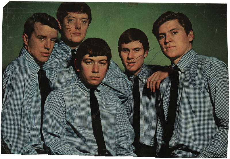 Lot 736 The Animals Signed Photograph