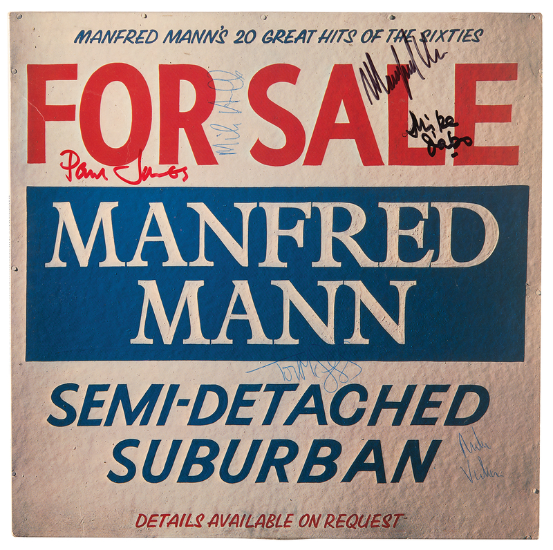 Lot 772 Manfred Mann Signed Album - Semi-Detached Suburban