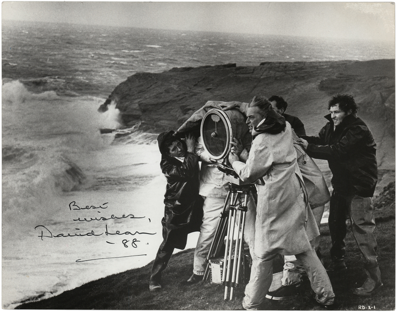 Lot 891 David Lean Signed Photograph