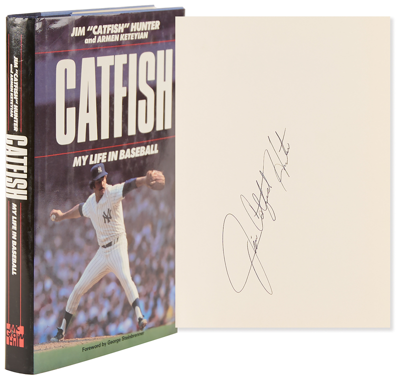Lot 952 Jim 'Catfish' Hunter Signed Book - Catfish: My Life in Baseball