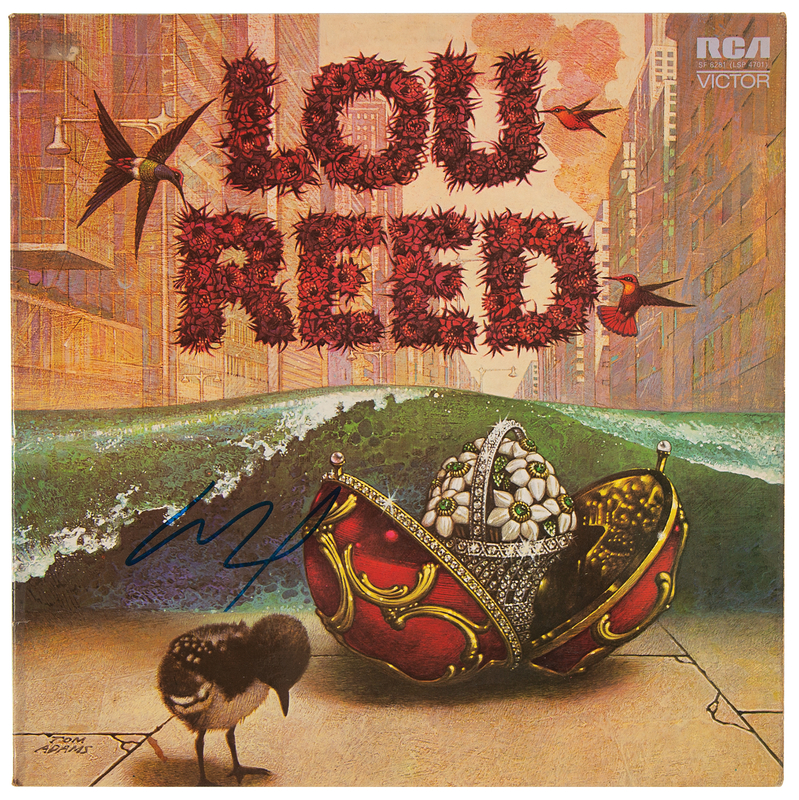 Lot 782 Lou Reed Signed Album - Lou Reed