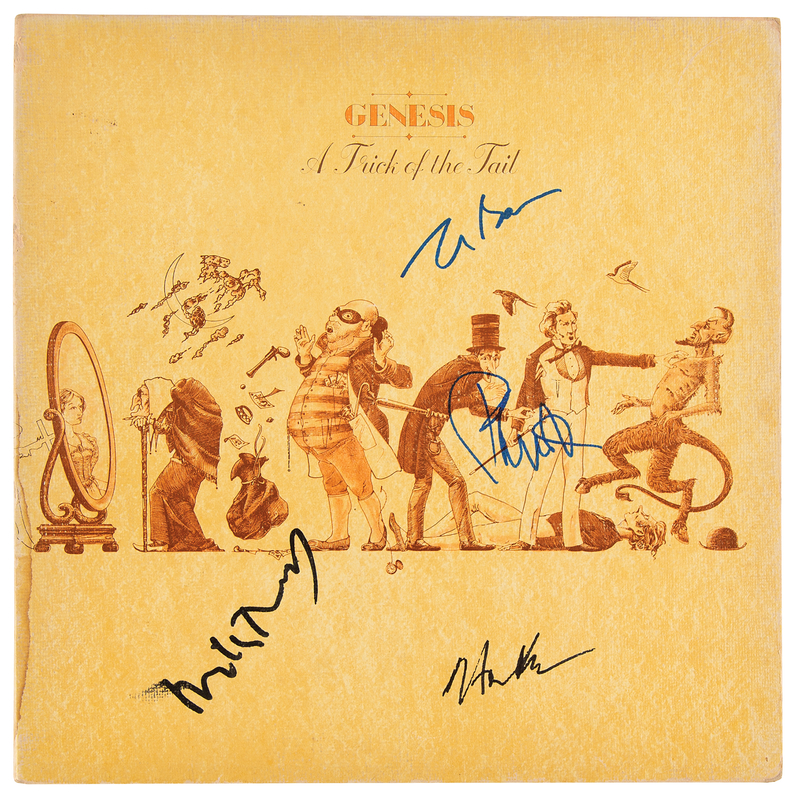 Lot 759 Genesis Signed Album - A Trick of the Tail
