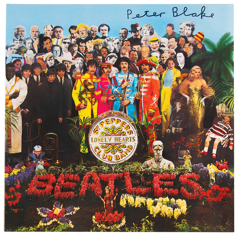 Lot 740 Beatles: Peter Blake Signed Album - Sgt. Pepper's Lonely Hearts Club Band