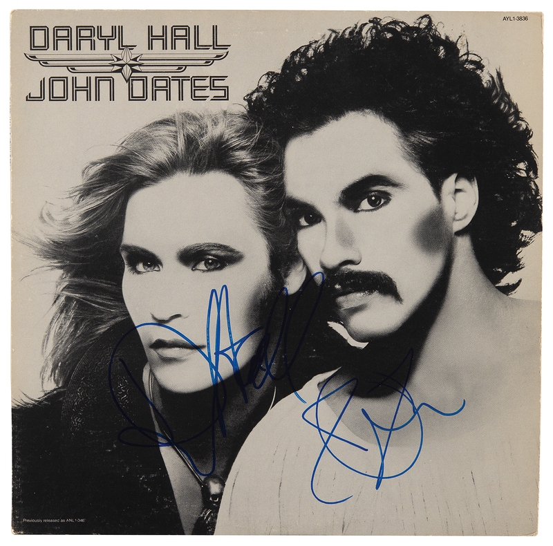 Lot 765 Hall and Oates Signed Album - Daryl Hall & John Oates