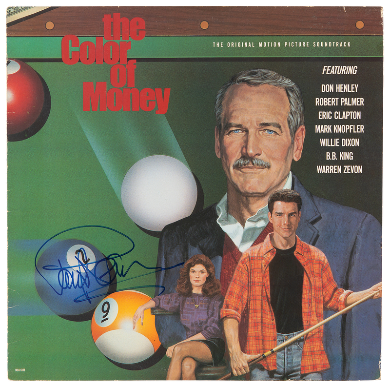 Lot 904 Paul Newman Signed Album - The Color of Money