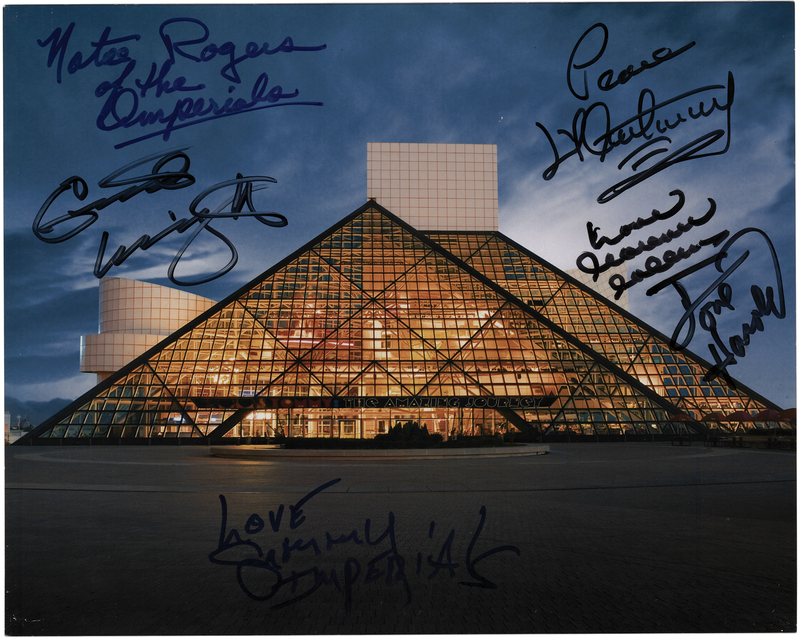 Lot 770 Little Anthony and the Imperials Signed Photograph