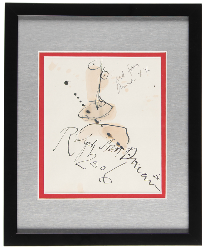 Lot 592 Ralph Steadman Original Artwork