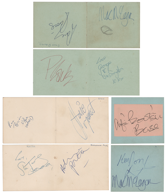 Lot 789 Small Faces Signatures