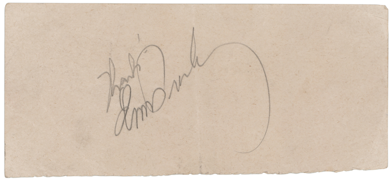 Lot 676 Elvis Presley Signature (July 27, 1956) - Includes Autographs of D. J. Fontana, Hugh Jarrett, and Members of The Blackwood Brothers and The Statesmen Quartet
