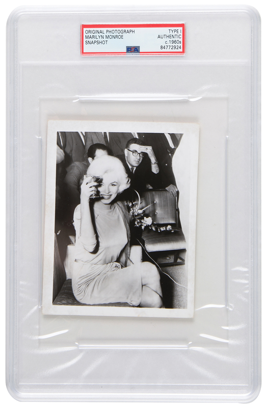 Lot 821 Marilyn Monroe Original Photograph - PSA Type I