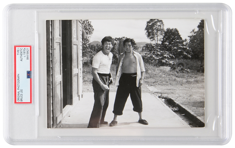 Lot 815 Bruce Lee Original Photograph from The Big Boss - PSA Type I
