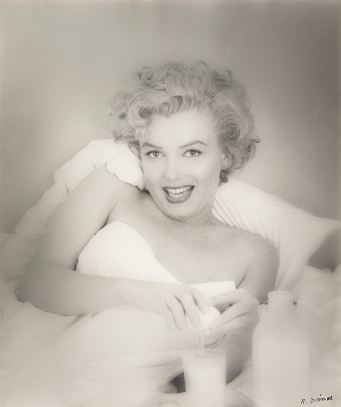 Lot 828 Marilyn Monroe: Andre de Dienes Oversized Original Photograph - PSA Type II
