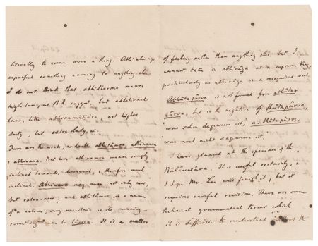 Lot #383 Max Muller Autograph Letter Signed - Image 2