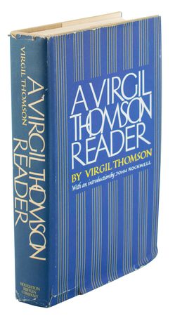 Lot #711 Virgil Thomson Signed Book - Image 3