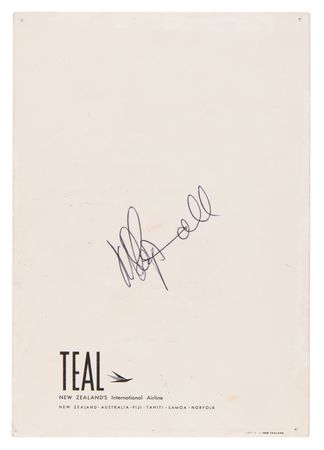 Lot #668 Beatles Signed Menu: McCartney, Harrison, Starr, and Aspinall - Image 2